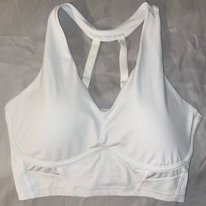Gymshark Whitney Simmons white sports bra